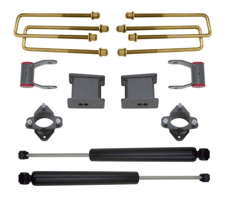 MaxTrac 16-18 GM C1500 2WD w/Stamped Steel/Alum. Susp. 4in Rear Lift Kit Maxtrac Lift Kits  AXOPROS
