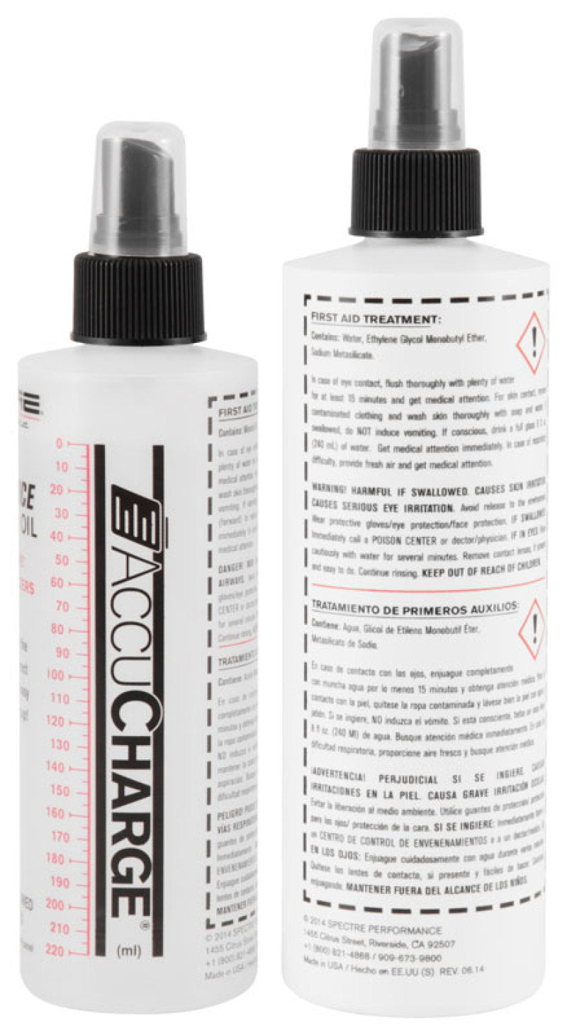 Spectre Accucharge Kit for HPR Filters - Clear Spectre Recharge Kits  AXOPROS