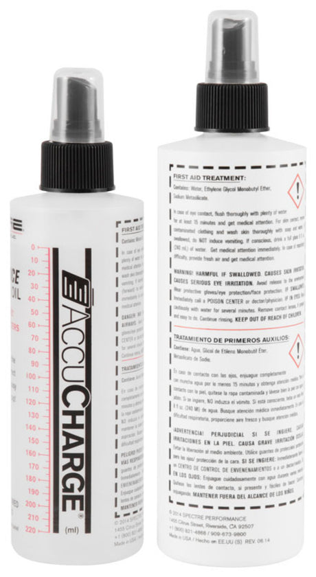 Spectre Accucharge Kit for HPR Filters - Clear - AXOPROS