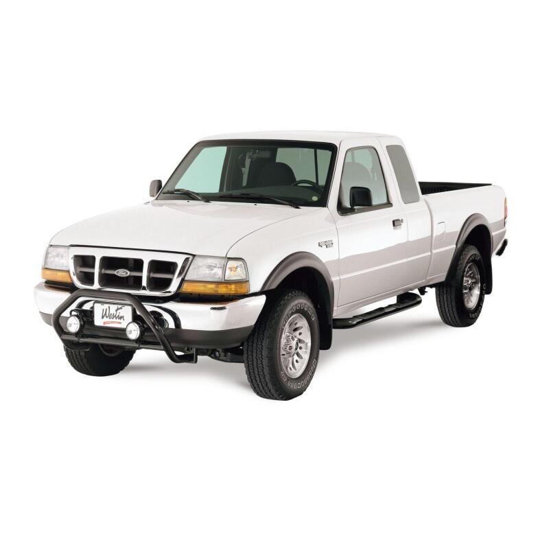 Westin Safari Light Bar Universal (14.75in mounting depth) - Black Westin Bull Bars  AXOPROS
