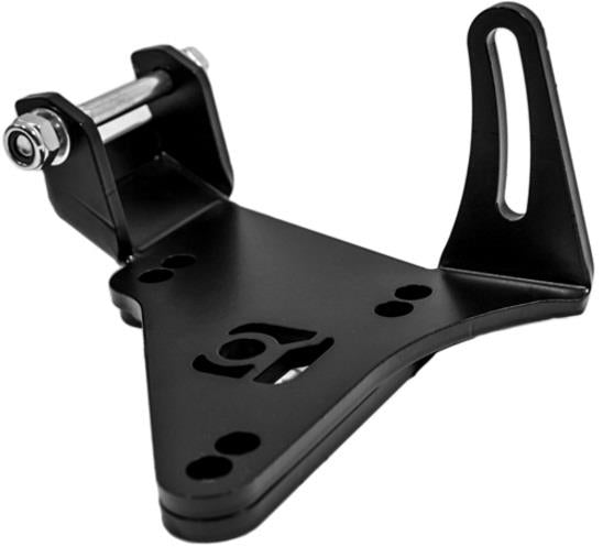 Innovative N/A H-Series Black Steel H22 Alternator Relocation Bracket Innovative Mounts Brackets  AXOPROS