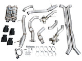 AWE Tuning 2021+ Cadillac CT4-V Blackwing SwitchPath Exhaust - Diamond Black Tips AWE Tuning Catback  AXOPROS