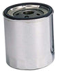 Moroso Chevrolet 13/16in Thread 4-9/32in Tall Oil Filter - Chrome Moroso Oil Filters  AXOPROS