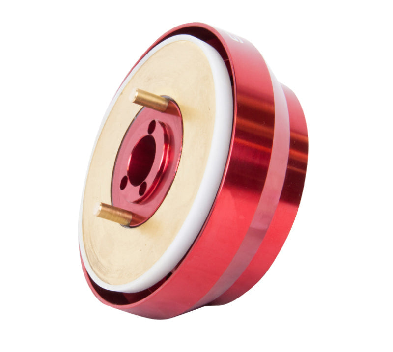 NRG Short Hub Adapter S13 Nissan 240 - Red NRG Steering Wheel Hubs  AXOPROS