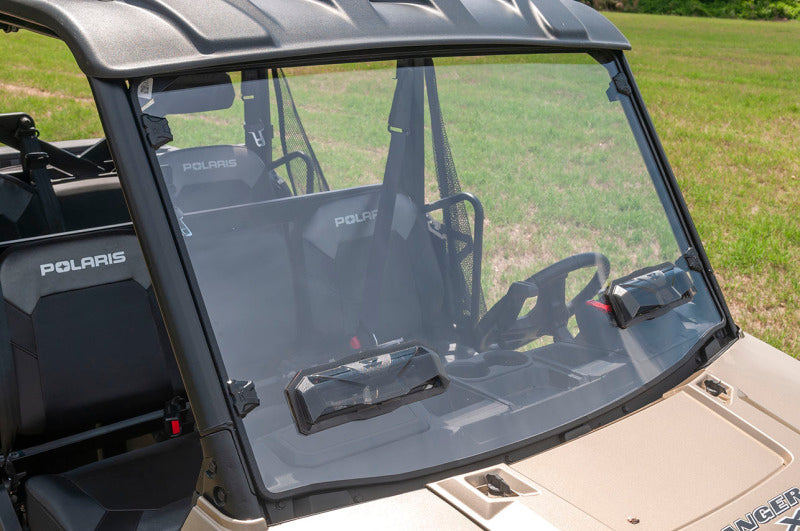Seizmik 13+ Polaris Ranger 900/1000 XP/Crew Full-Size Profit Tool-Less Windshield Vented HC Seizmik Windshields  AXOPROS