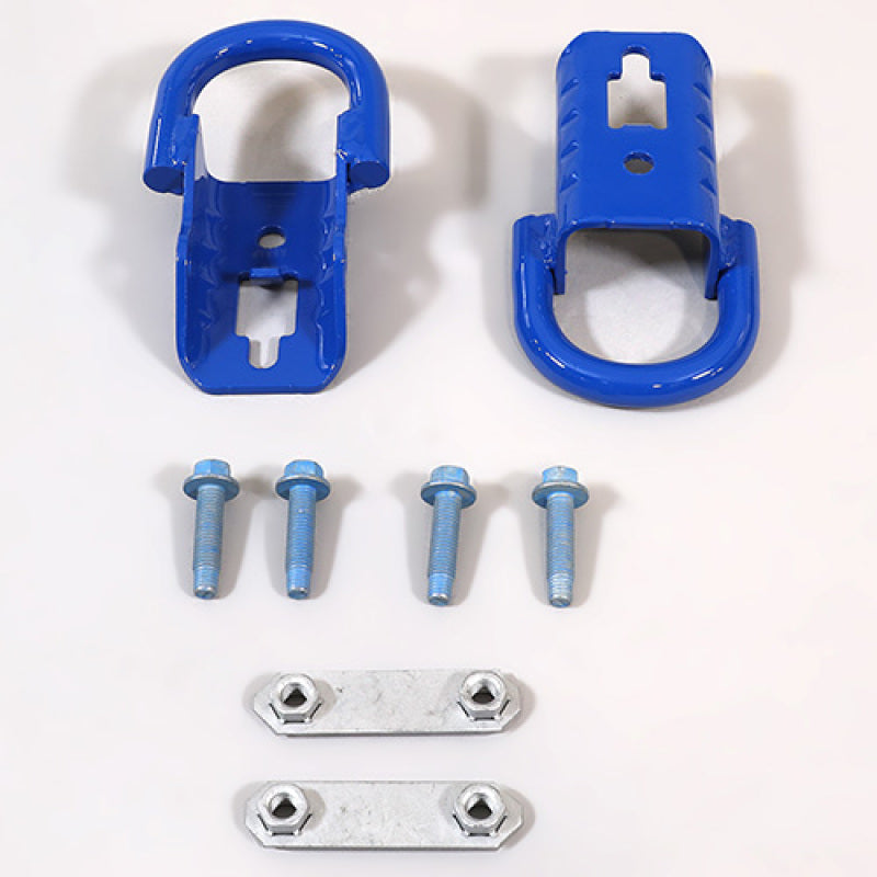 Ford Racing 15-22 F-150 Tow Hooks - Blue (Pair) Ford Racing Tow Hooks  AXOPROS