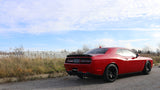 Corsa 2015-2023 Dodge Challenger Hellcat Dual Rear Exit Extreme Exhaust w/ 3.5in Polished Tips CORSA Performance Catback  AXOPROS
