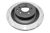 DBA 09+ Nissan 370Z Sport / Infiniti G37 Sport Rear Slotted 4000 Series Rotor DBA Brake Rotors - Slotted  AXOPROS