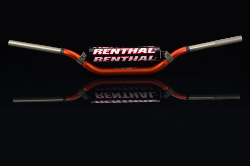 Renthal Villopoto/ Stewart/ 19+ Honda CRF Twinwall Pad - Orange Renthal Handlebars  AXOPROS