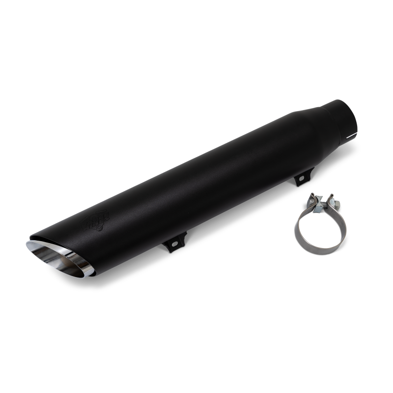 Vance and Hines Vance & Hines 2025+ HD Softail Twin Slash 4in Round Black Slip-On Exhaust Motorcycle Slip-On aftermarket performance part