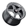 Weld S156 15x10 Ventura 6 Drag 6x139.7 ET38 BS7.00 Gloss BLK MIL DIA 106.1 Weld Wheels - Cast  AXOPROS