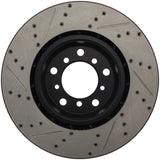 StopTech Slotted & Drilled Sport Brake Rotor Stoptech Brake Rotors - Slot & Drilled  AXOPROS