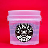 Chemical Guys Heavy Duty Ultra Clear Detailing Bucket Chemical Guys Wash Buckets  AXOPROS