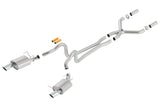 Borla 13-14 Mustang GT/Boss 302 5.0L V8 RWD Single Split Rear Exit ATAK Catback Exhaust Borla Catback  AXOPROS