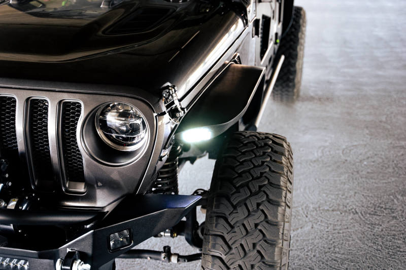 DV8 Offroad 18-23 Jeep Wrangler JL Slim Fender Flares DV8 Offroad Fenders  AXOPROS