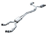 AWE Tuning 19-23 Audi C8 S6/S7 2.9T V6 AWD Touring Edition Exhaust - Diamond Black Tips AWE Tuning Catback  AXOPROS