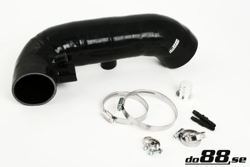 do88 do88 Volvo S60R V70R Inlet Hose Black Silicone Couplers & Hoses aftermarket performance part