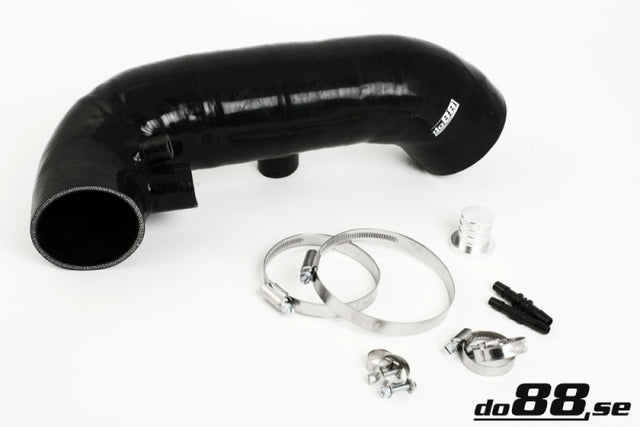 do88 do88 Volvo S60R V70R Inlet Hose Black Silicone Couplers & Hoses aftermarket performance part