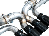 AWE 2023 C8 Corvette Z06 SwitchPath Cat-Back Exhaust - Diamond Black Tips AWE Tuning Catback  AXOPROS