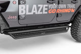 Go Rhino Dominator Extreme D1 Side Steps - Tex Blk - 87in Go Rhino Side Steps  AXOPROS
