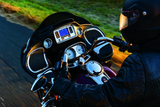 Kuryakyn Push-Button Fuel Door Latch Chrome Kuryakyn Fuel Caps  AXOPROS