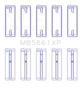 King Audi/Volkswagen ADZ/AWT/APK/BHP/BPY/AKS 1.6/1.8/2.0L Crankshaft Main Bearing Set King Engine Bearings Bearings  AXOPROS