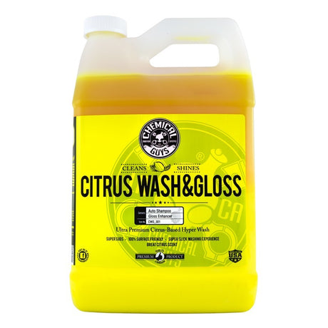 Chemical Guys Citrus Wash & Gloss Concentrated Car Wash - 1 Gallon Chemical Guys Washes & Soaps  AXOPROS