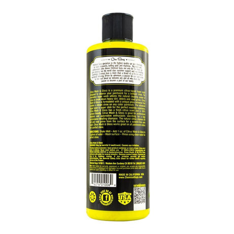 Chemical Guys Citrus Wash & Gloss Concentrated Car Wash - 16oz Chemical Guys Washes & Soaps  AXOPROS
