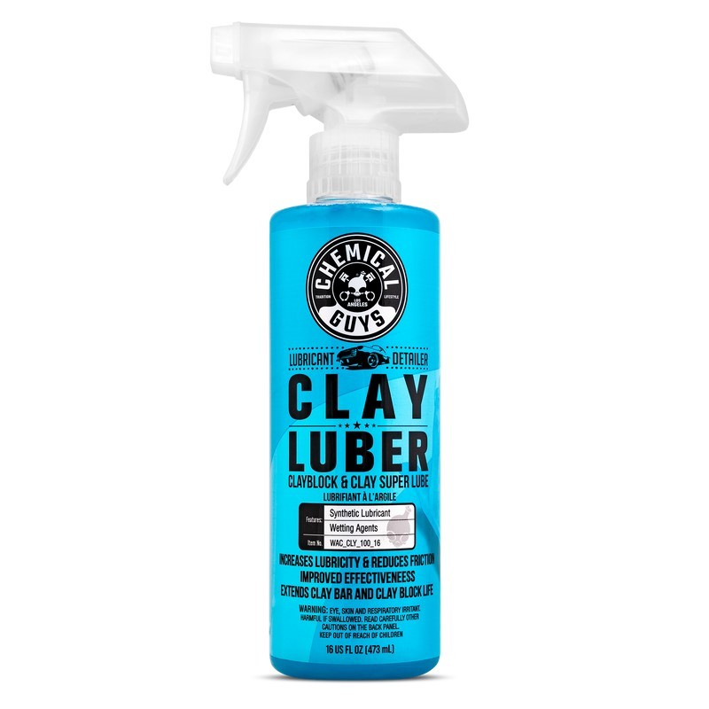 Chemical Guys Clay Luber Synthetic Lubricant & Detailer - 16oz Chemical Guys Detailing Clays  AXOPROS