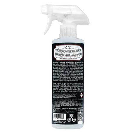 Chemical Guys Convertible Top Protectant & Repellent - 16oz Chemical Guys Surface Cleaners  AXOPROS