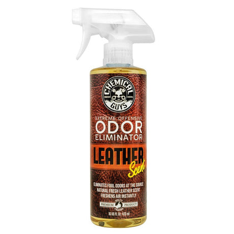 Chemical Guys Extreme Offensive Leather Scented Odor Eliminator - 16oz Chemical Guys Surface Cleaners  AXOPROS