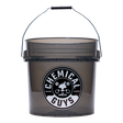 Chemical Guys Heavy Duty Detailing Bucket Smoked Black (4.5 Gal) Chemical Guys Wash Buckets  AXOPROS