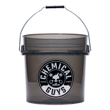 Chemical Guys Heavy Duty Detailing Bucket Smoked Black (4.5 Gal) Chemical Guys Wash Buckets  AXOPROS