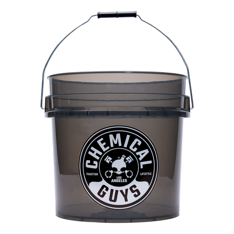 Chemical Guys Heavy Duty Detailing Bucket Smoked Black (4.5 Gal) Chemical Guys Wash Buckets  AXOPROS