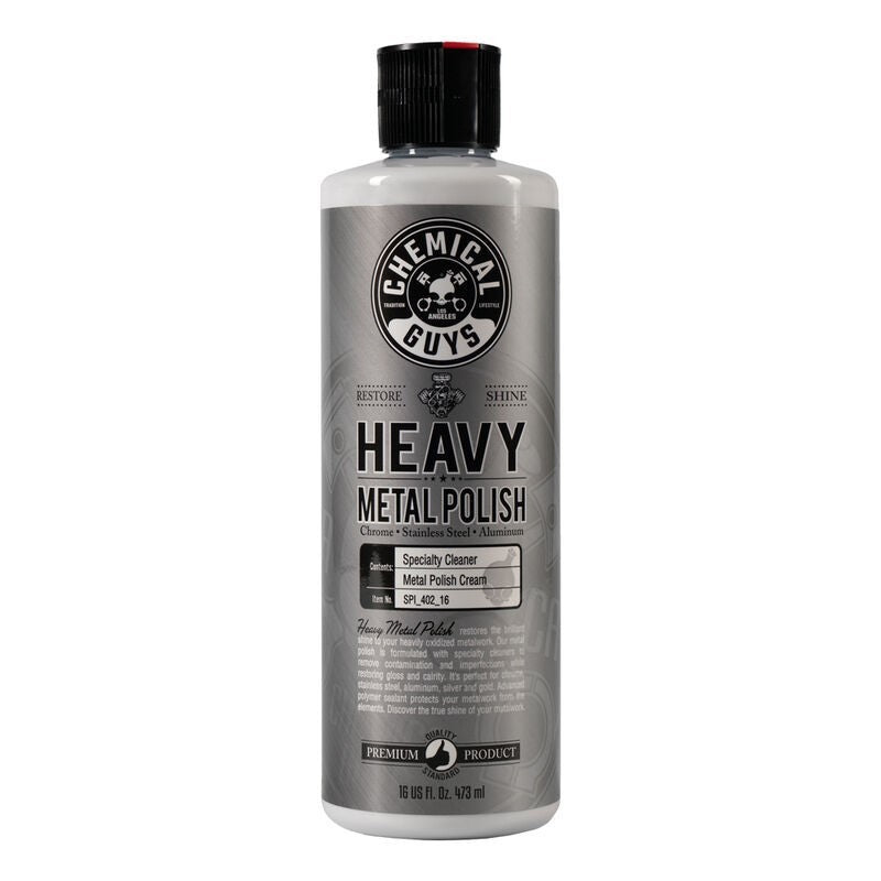 Chemical Guys Heavy Metal Polish - 16oz Chemical Guys Car Waxes  AXOPROS