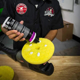 Chemical Guys Hex-Logic Quantum Heavy Cutting Pad - Yellow - 5.5in Chemical Guys Pads & Sponges  AXOPROS