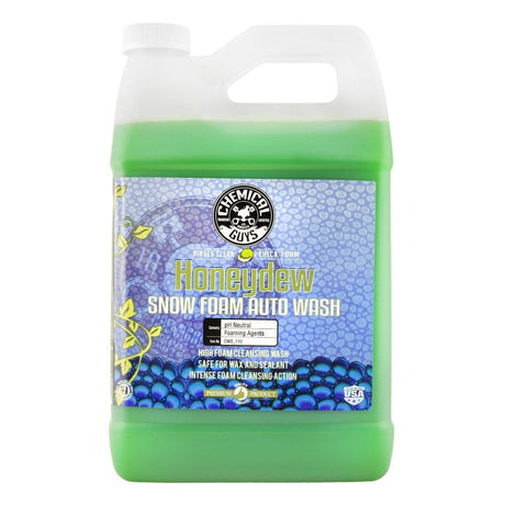 Chemical Guys Honeydew Snow Foam Auto Wash Cleansing Shampoo - 1 Gallon Chemical Guys Washes & Soaps  AXOPROS