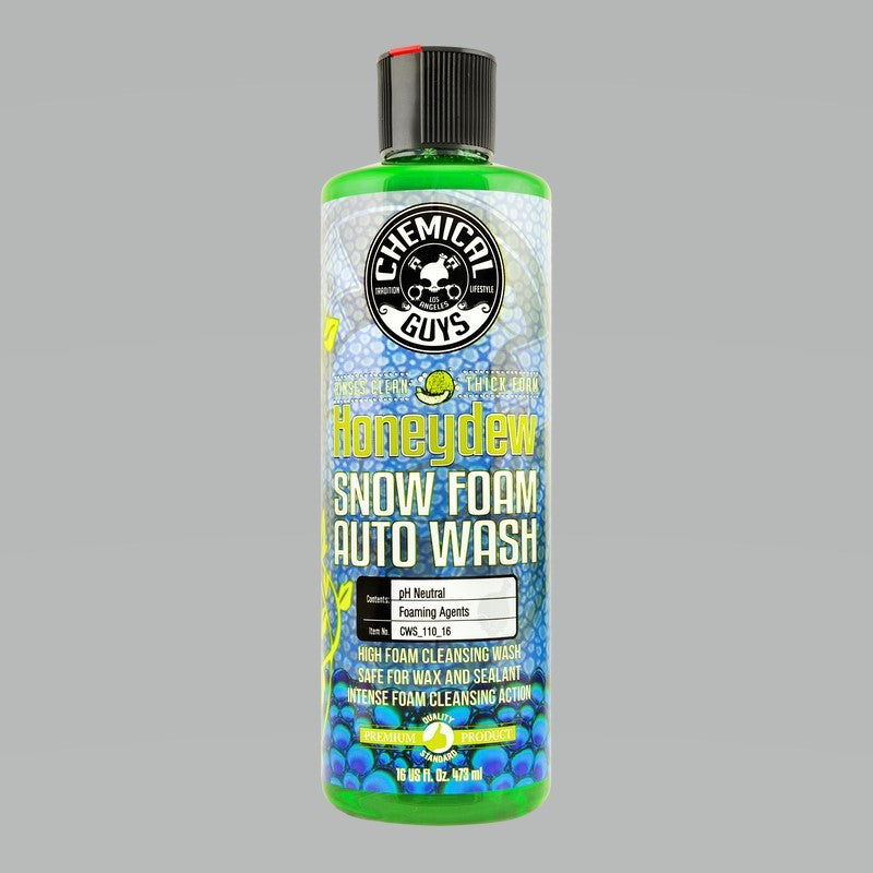 Chemical Guys Honeydew Snow Foam Auto Wash Cleansing Shampoo - 16oz Chemical Guys Washes & Soaps  AXOPROS