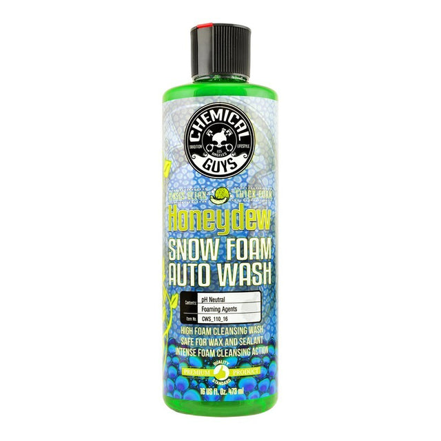 Chemical Guys Honeydew Snow Foam Auto Wash Cleansing Shampoo - 16oz Chemical Guys Washes & Soaps  AXOPROS