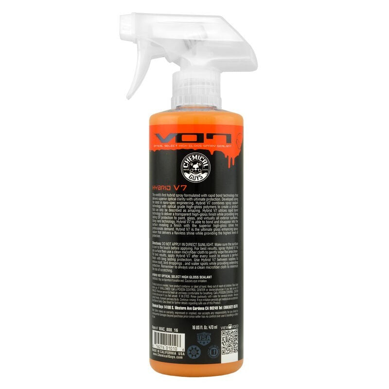 Chemical Guys Hybrid V07 Optical Select High Gloss Spray Sealant & Quick Detailer - 16oz Chemical Guys Car Waxes  AXOPROS
