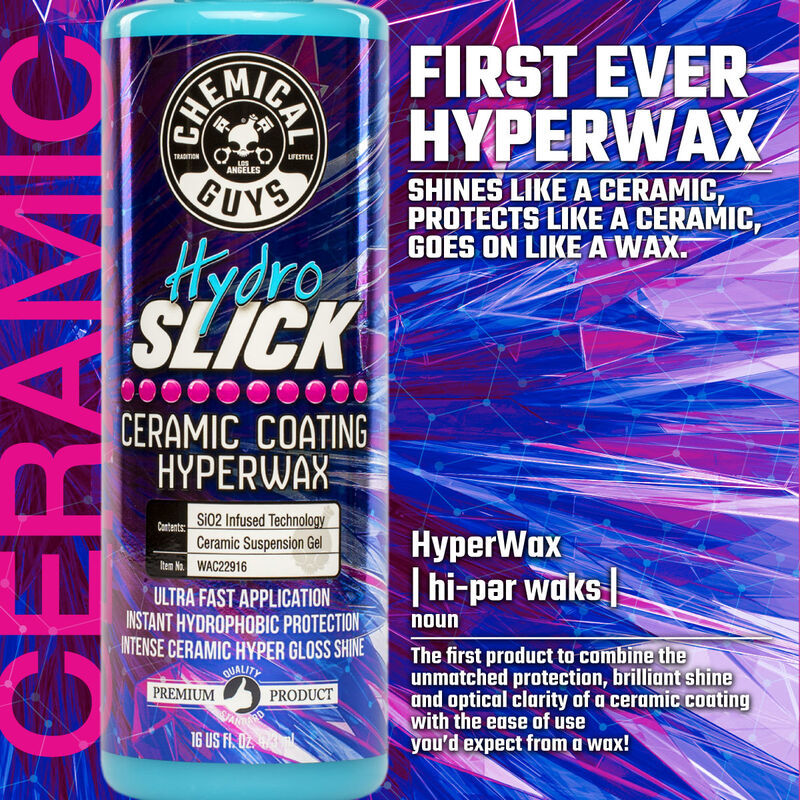 Chemical Guys HydroSlick SiO2 Ceramic Wax - 16oz Chemical Guys Car Waxes  AXOPROS