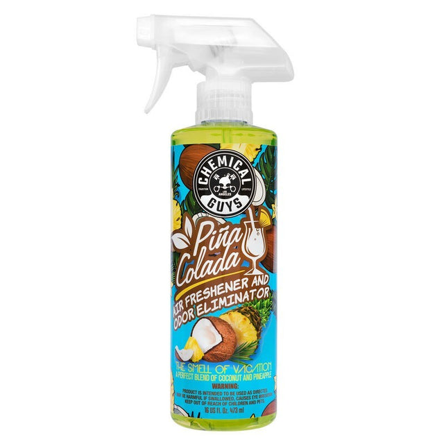 Chemical Guys Pina Colada Air Freshener & Odor Eliminator - 16oz Chemical Guys Surface Cleaners  AXOPROS
