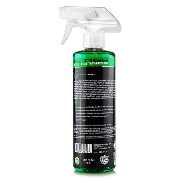 Chemical Guys Signature Series Glass Cleaner (Ammonia Free) -16oz Chemical Guys Window Cleaners  AXOPROS