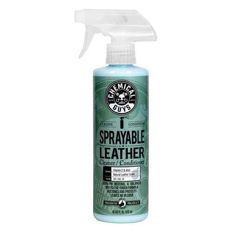 Chemical Guys Sprayable Leather Cleaner & Conditioner In One - 16oz Chemical Guys Surface Cleaners  AXOPROS