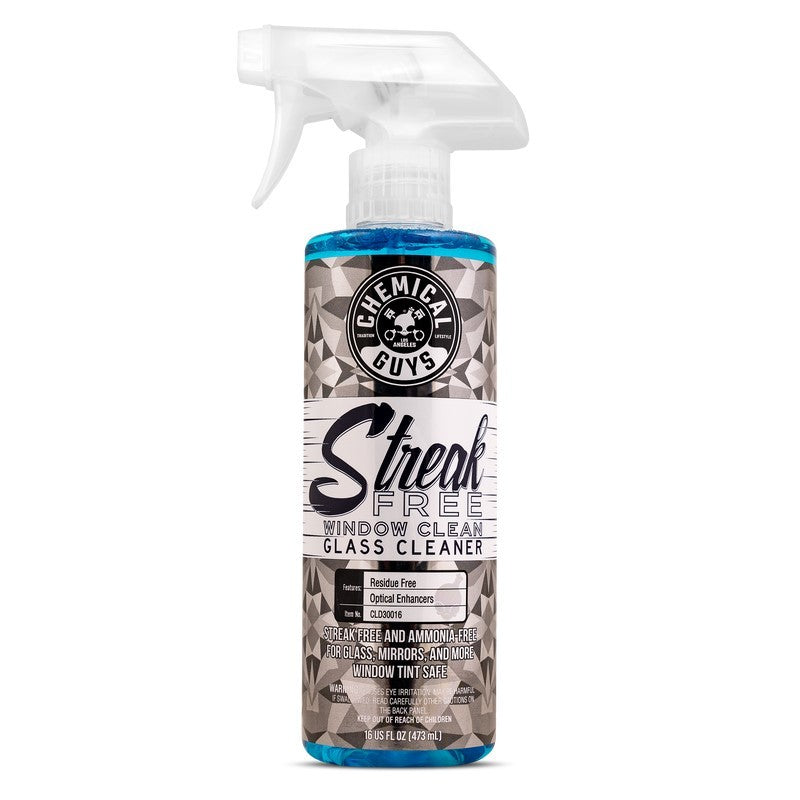 Chemical Guys Streak Free Window Clean Glass Cleaner - 16oz Chemical Guys Window Cleaners  AXOPROS