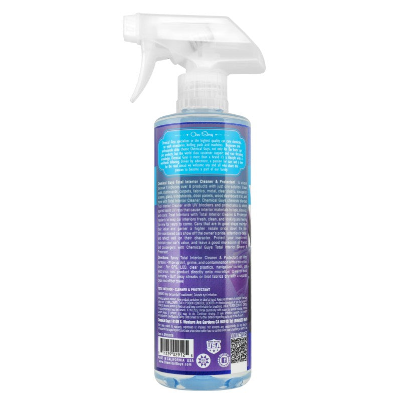 Chemical Guys Total Interior Cleaner & Protectant - 16oz Chemical Guys Surface Cleaners  AXOPROS