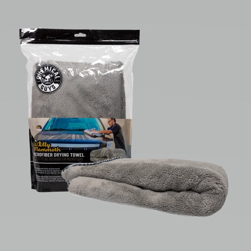 Chemical Guys Woolly Mammoth Microfiber Dryer Towel - 36in x 25in Chemical Guys Microfibers & Towels  AXOPROS