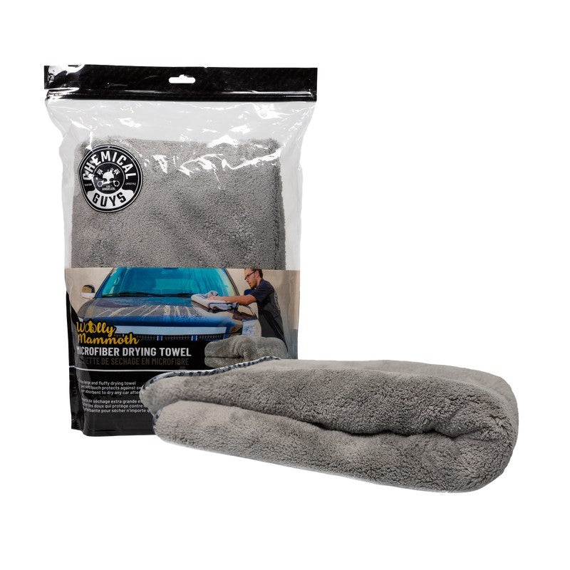 Chemical Guys Woolly Mammoth Microfiber Dryer Towel - 36in x 25in Chemical Guys Microfibers & Towels  AXOPROS