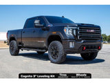 Cognito 20-24 Chevy/GMC Silv/Sierra 2500/3500 HD 2WD/4WD 3in Premier Leveling Kit w/ Fox PSRR 2.0 Cognito Leveling Kits  AXOPROS