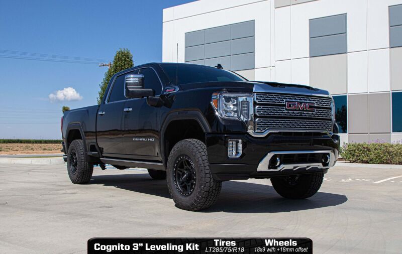 Cognito 20-25 Chevy/GMC Silverado/Sierra 2500/3500 HD 2WD/4WD 3in Standard Leveling Kit Cognito Leveling Kits  AXOPROS